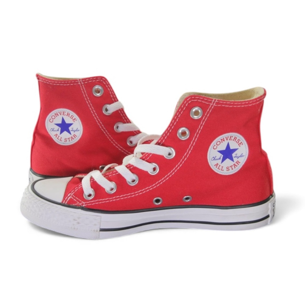 Converse All Star Red Canvas Sneakers